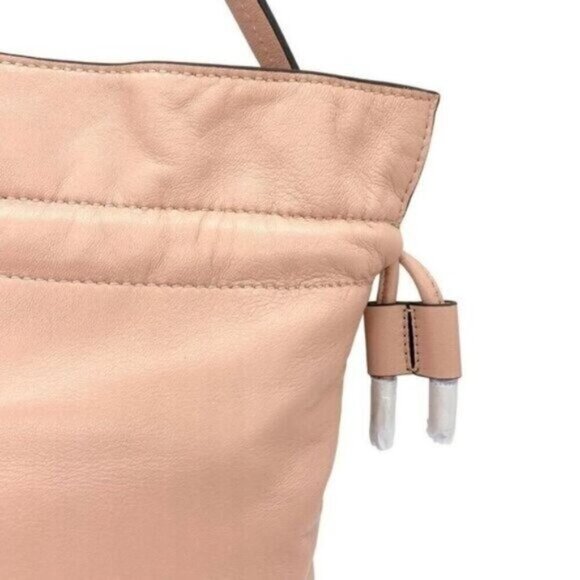 Radley London Sunny Rise Womens Bucket Bag Pastel Pink Leather New - Picture 3 of 13